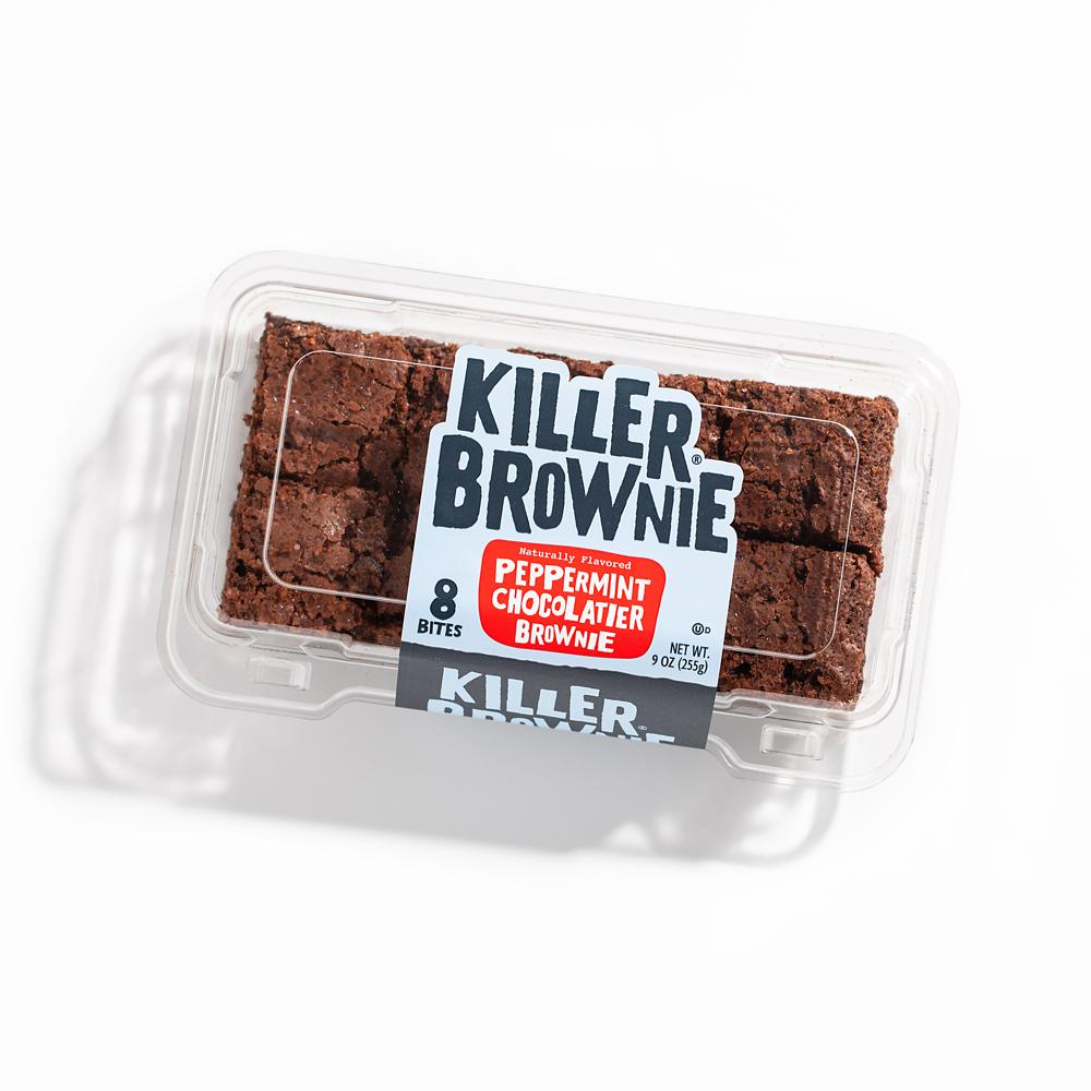 Killer Brownie Peppermint Chocolatier Bites