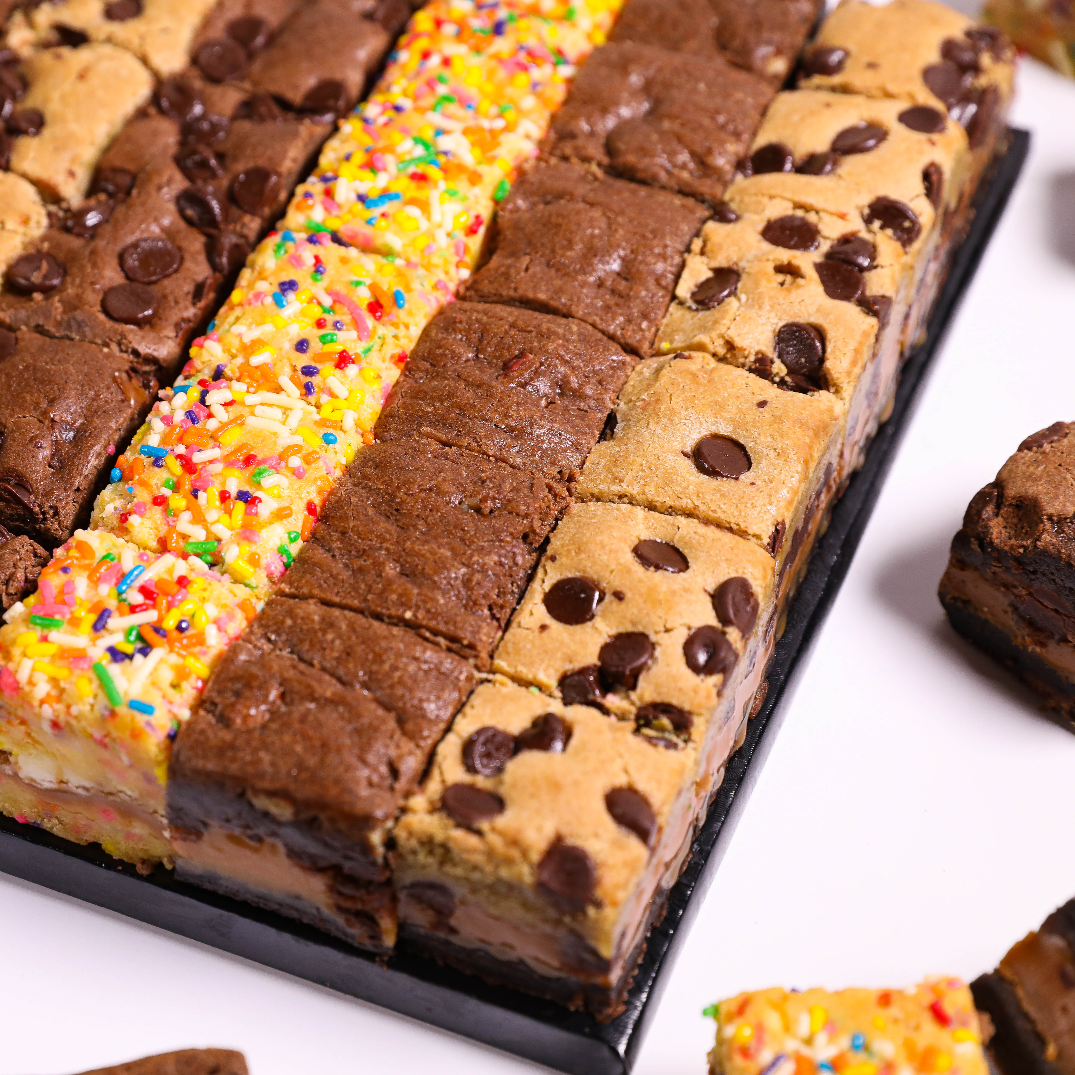 Assorted Bites with Caramel