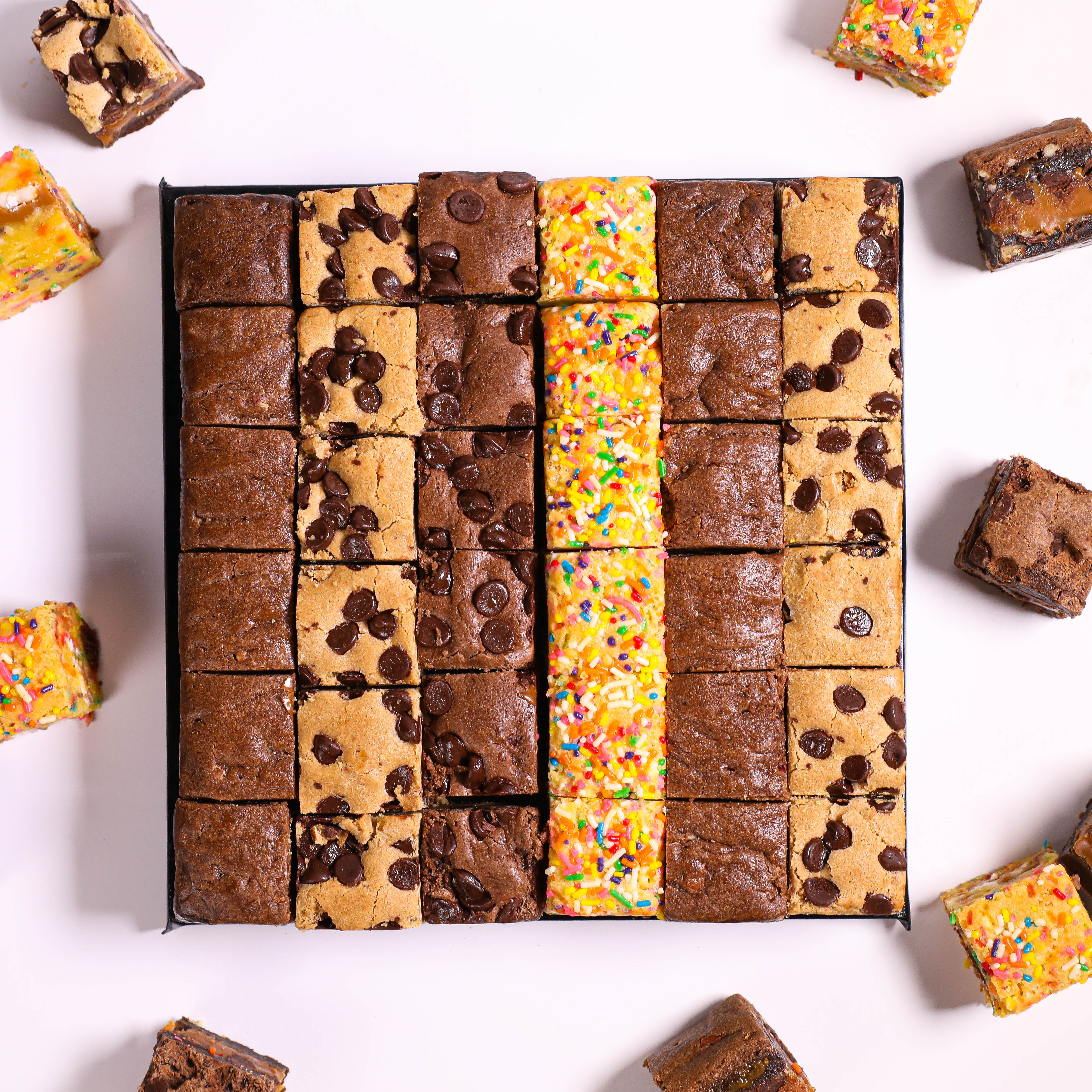 Assorted Bites with Caramel