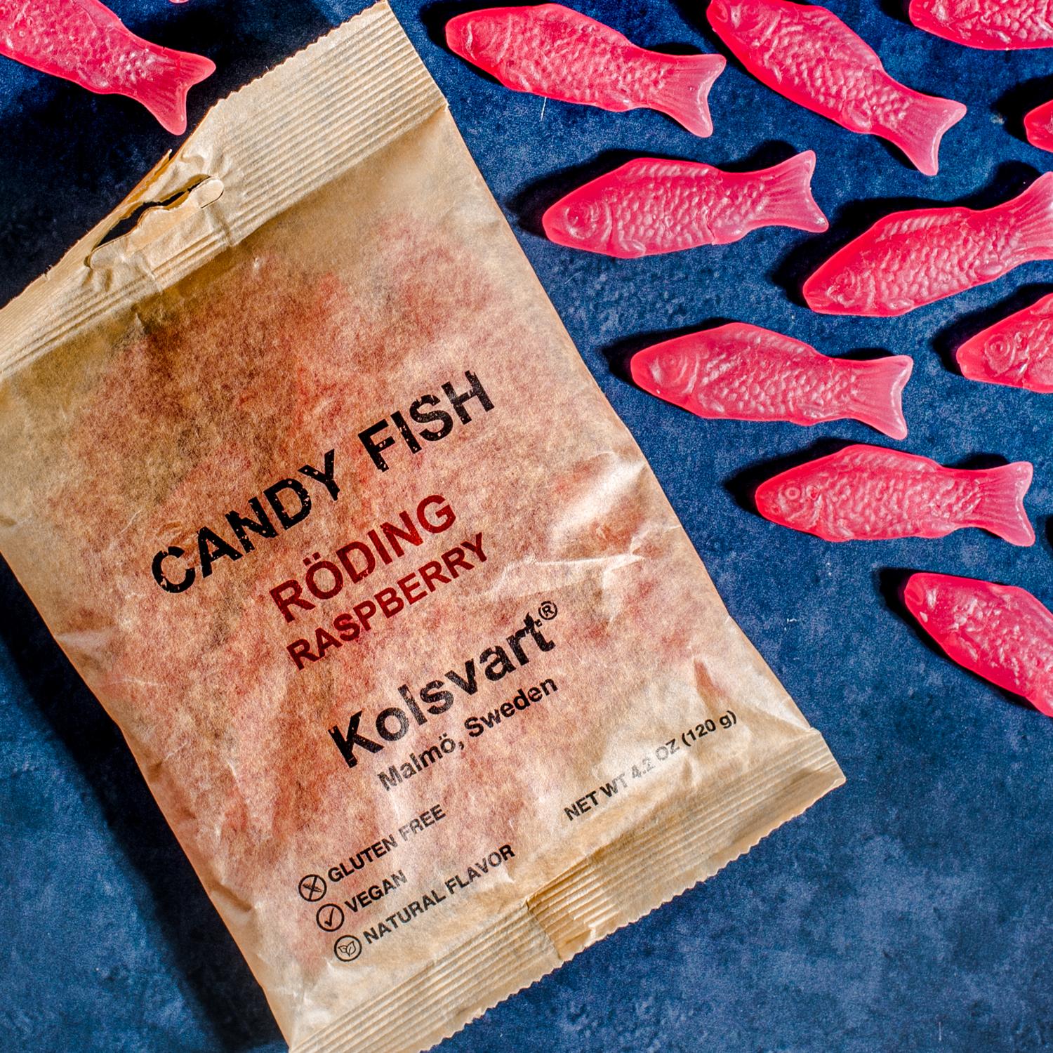 Kolsvart Roding Raspberry Fish