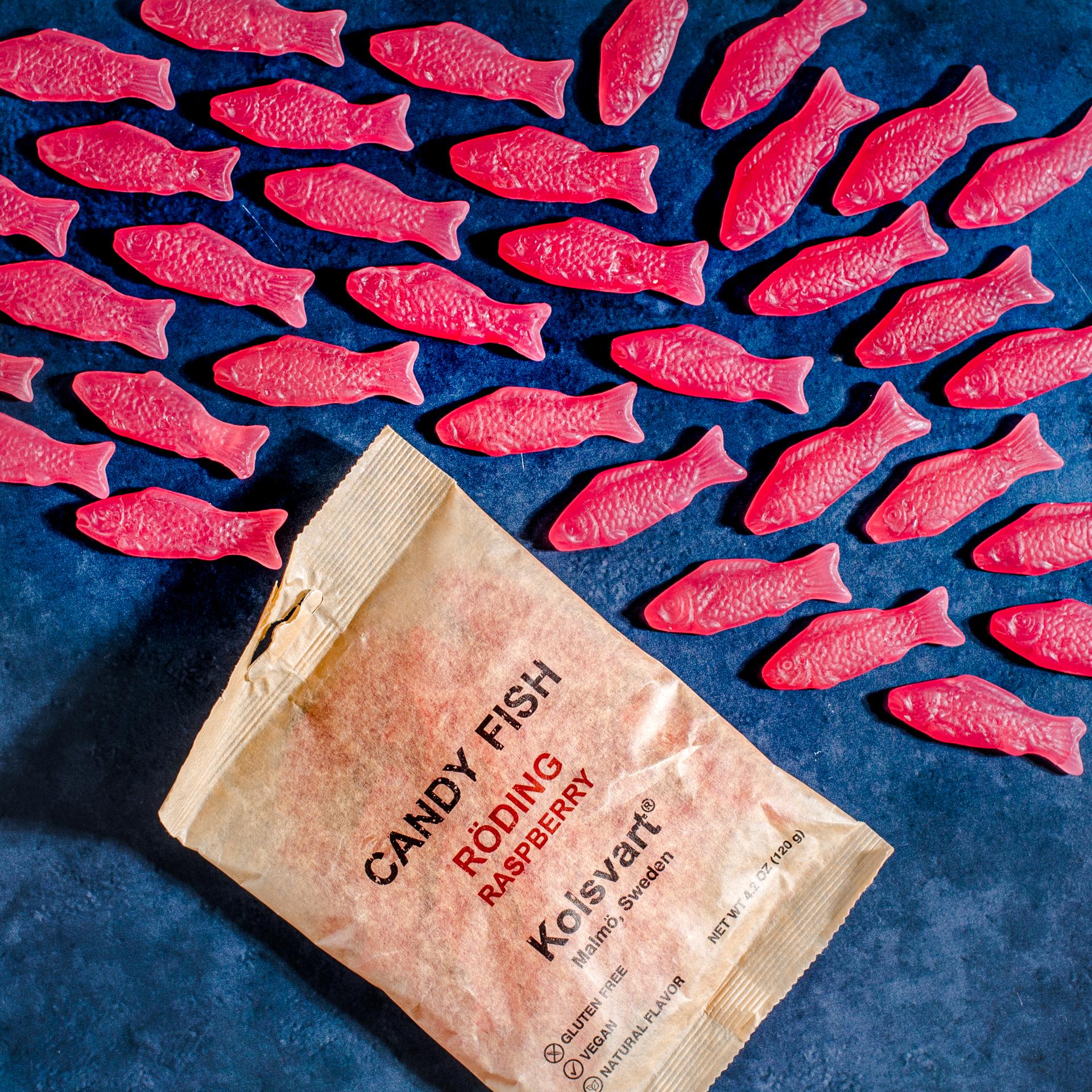 Kolsvart Roding Raspberry Fish