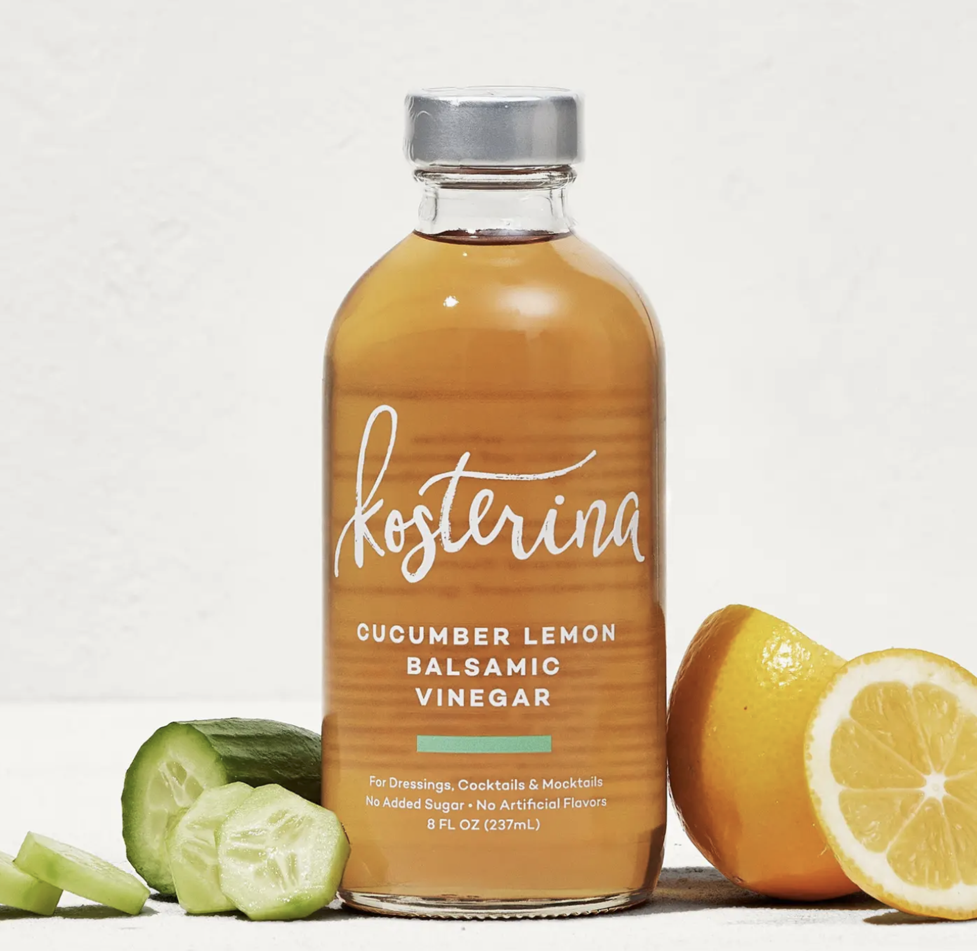 Kosterina cucumber lemon vinegar.
