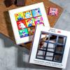 Le Chocolate des Francais 9 chocolate squares Animals