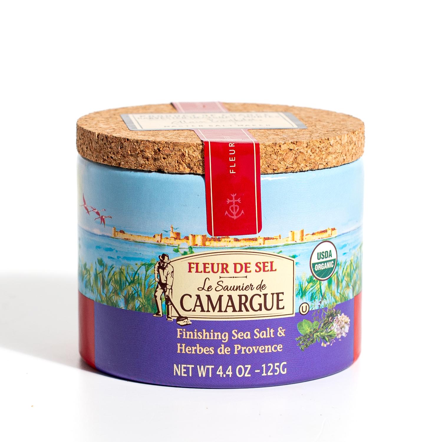 Le Saunier de Camargue Fleur de sel with herbes de provence