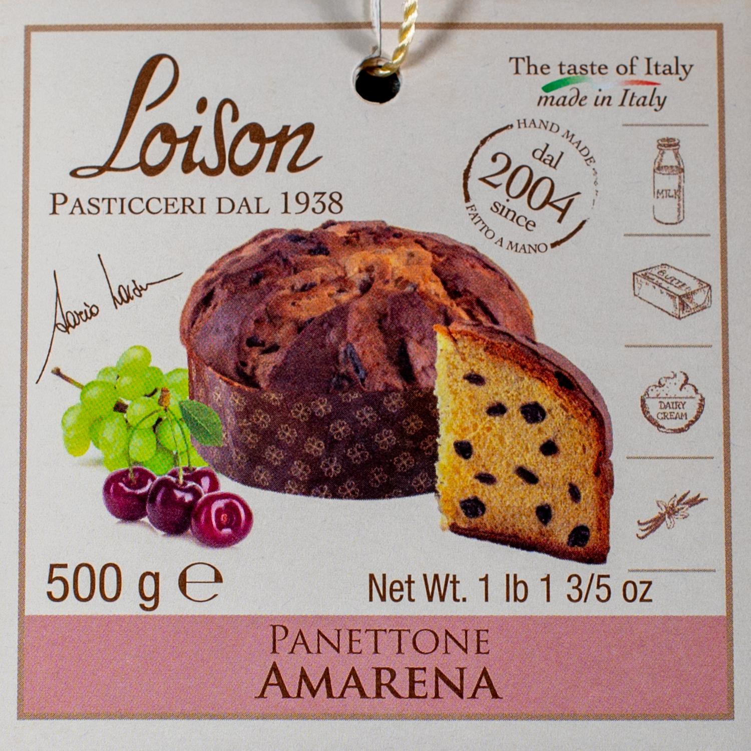 Loison Amarena 500 g Panettone