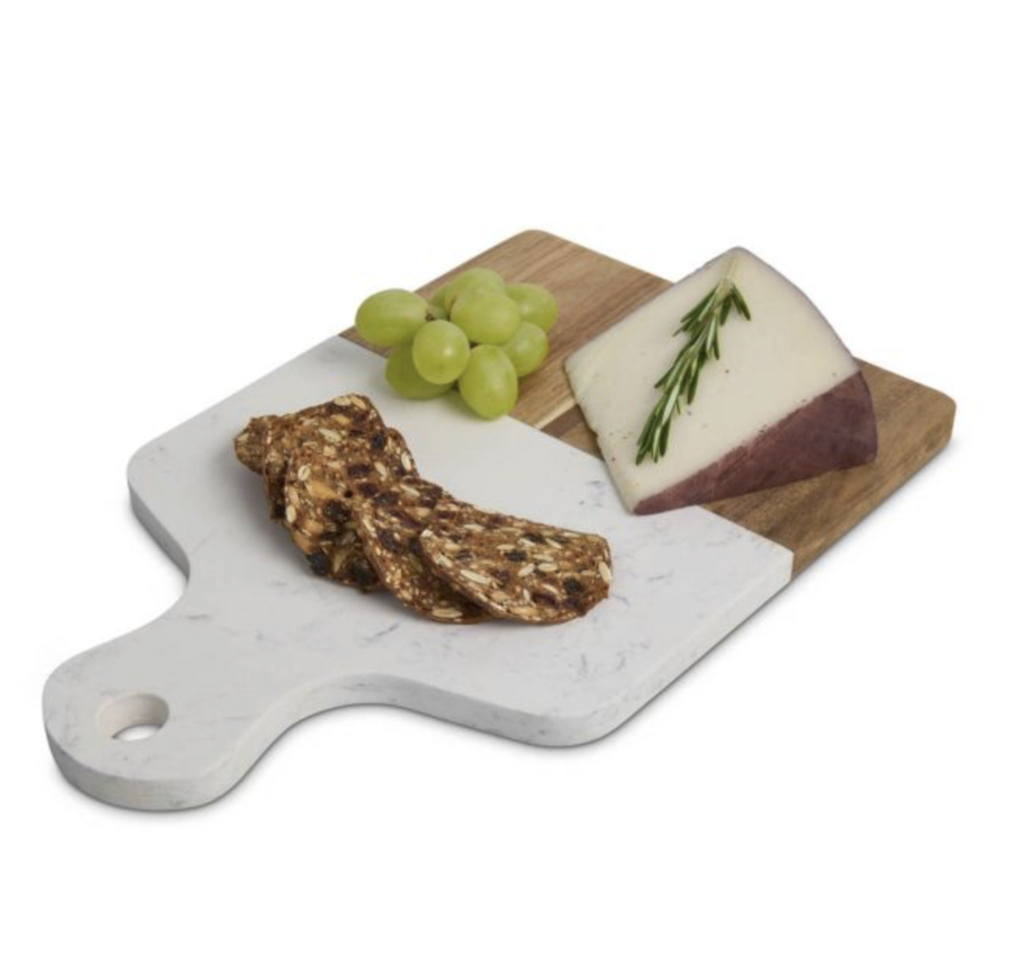 Maison du Fromage Cheese and Charcuterie Wood and Marble Cheese Boar