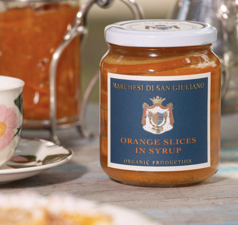Marchesi Di San Giuliano Orange Slices in Syrup Organic Production