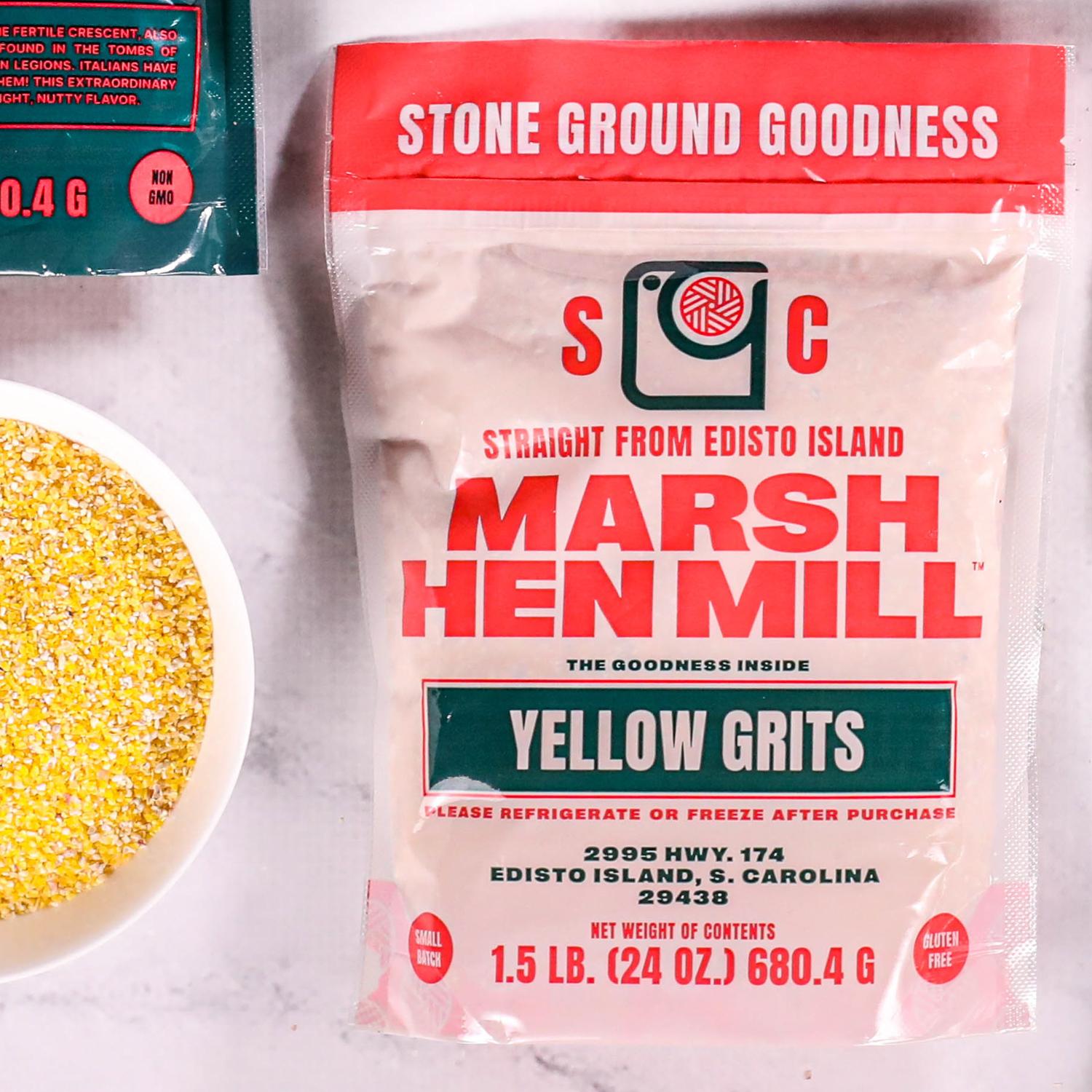 Marsh Hen Mill Heirloom Yellow Grits