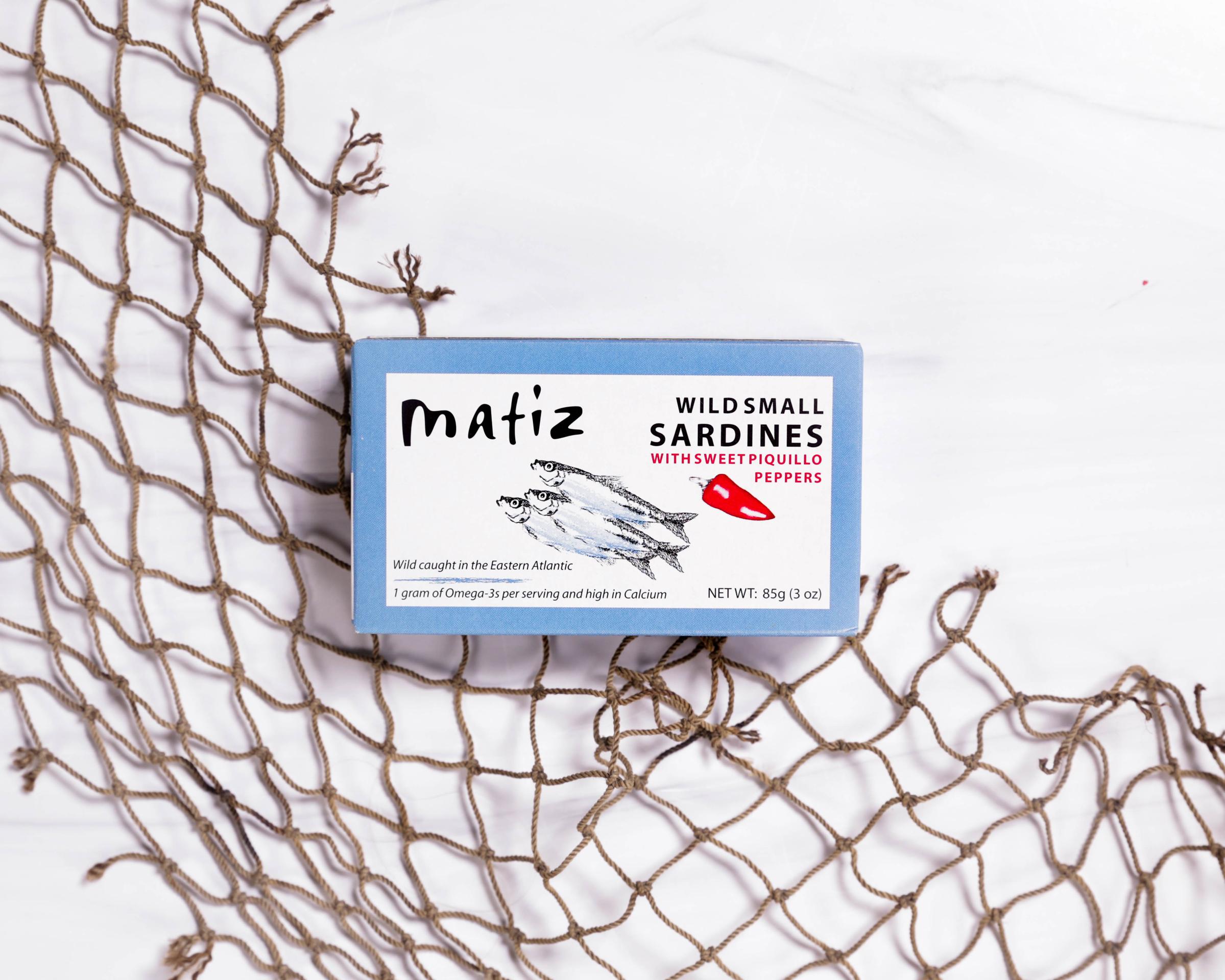 Matiz Espana Small Sardines with Sweet Piquillo Peppers