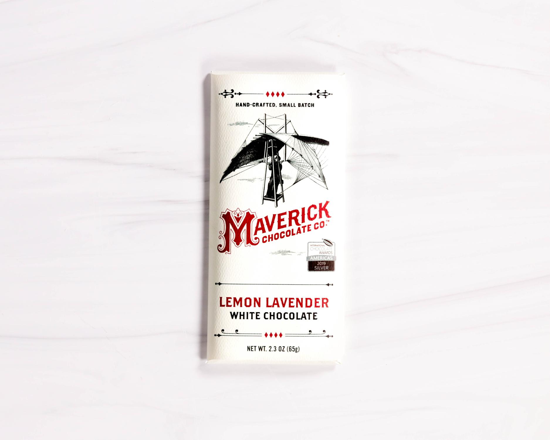 Maverick Chocolates Lemon Lavender White Chocolate
