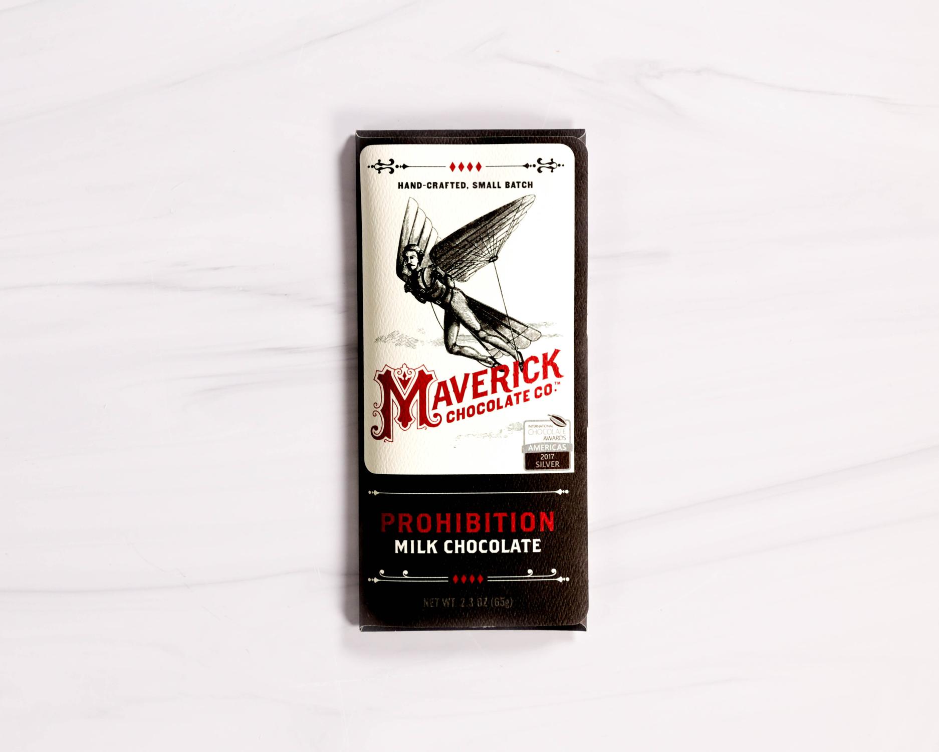 Maverick Chocolates Prohibition Milk Chocolate