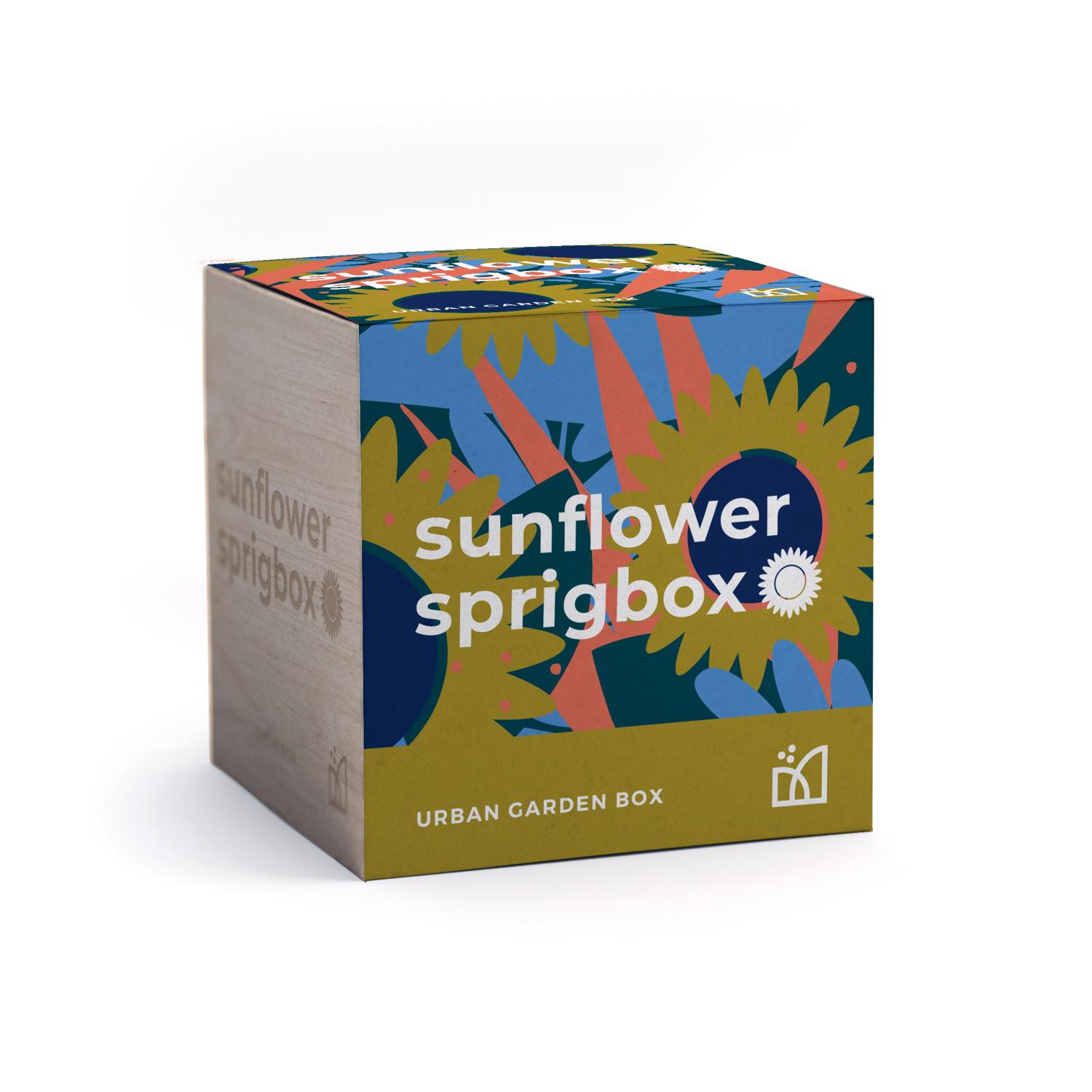 Sunflower Sprigbox