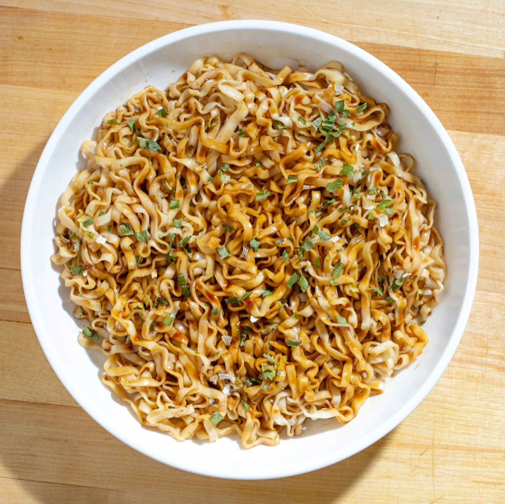 Momofuki Spicy Soy Noodles