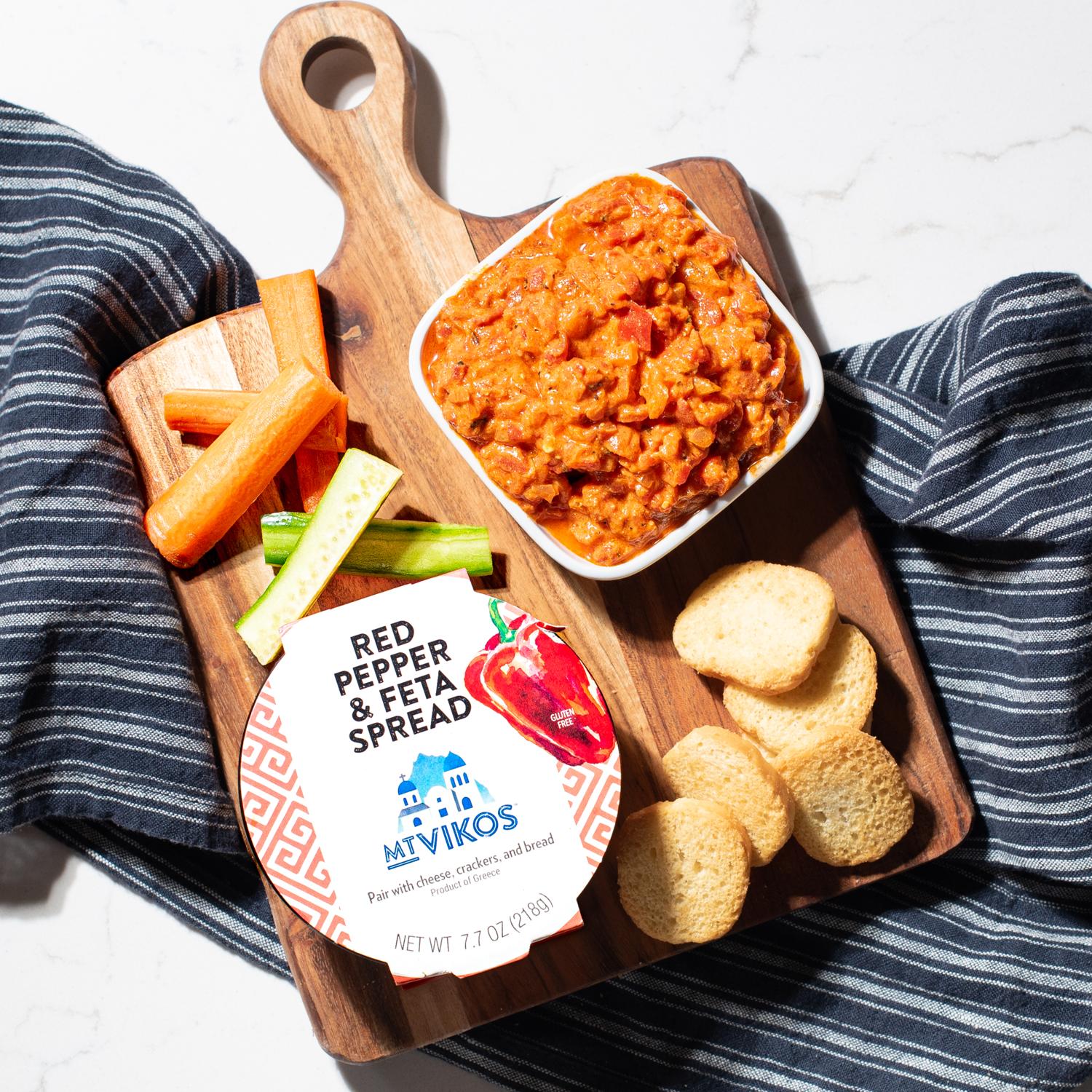 Mt Vikos Red Pepper and Feta Spread