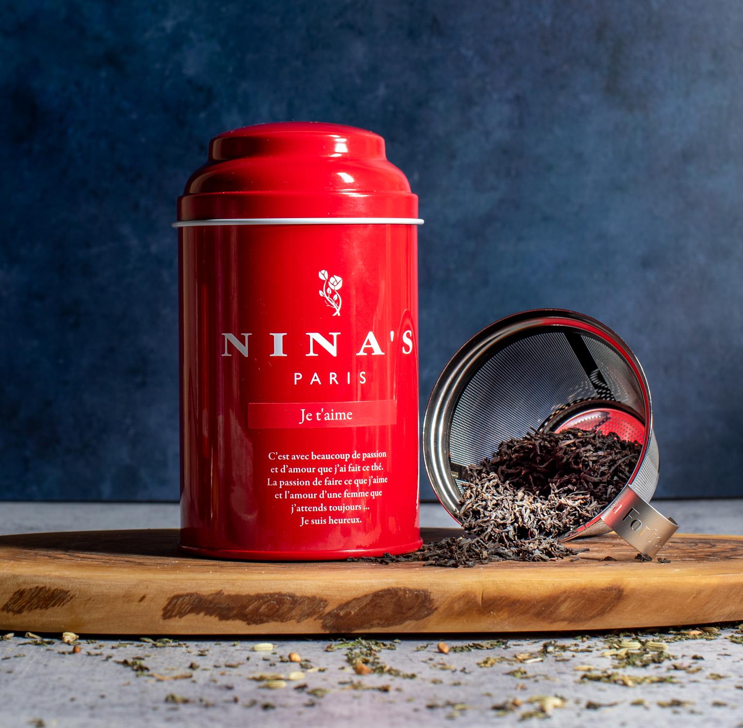 Nina's Paris Je T'aime Loose Leaf Tea