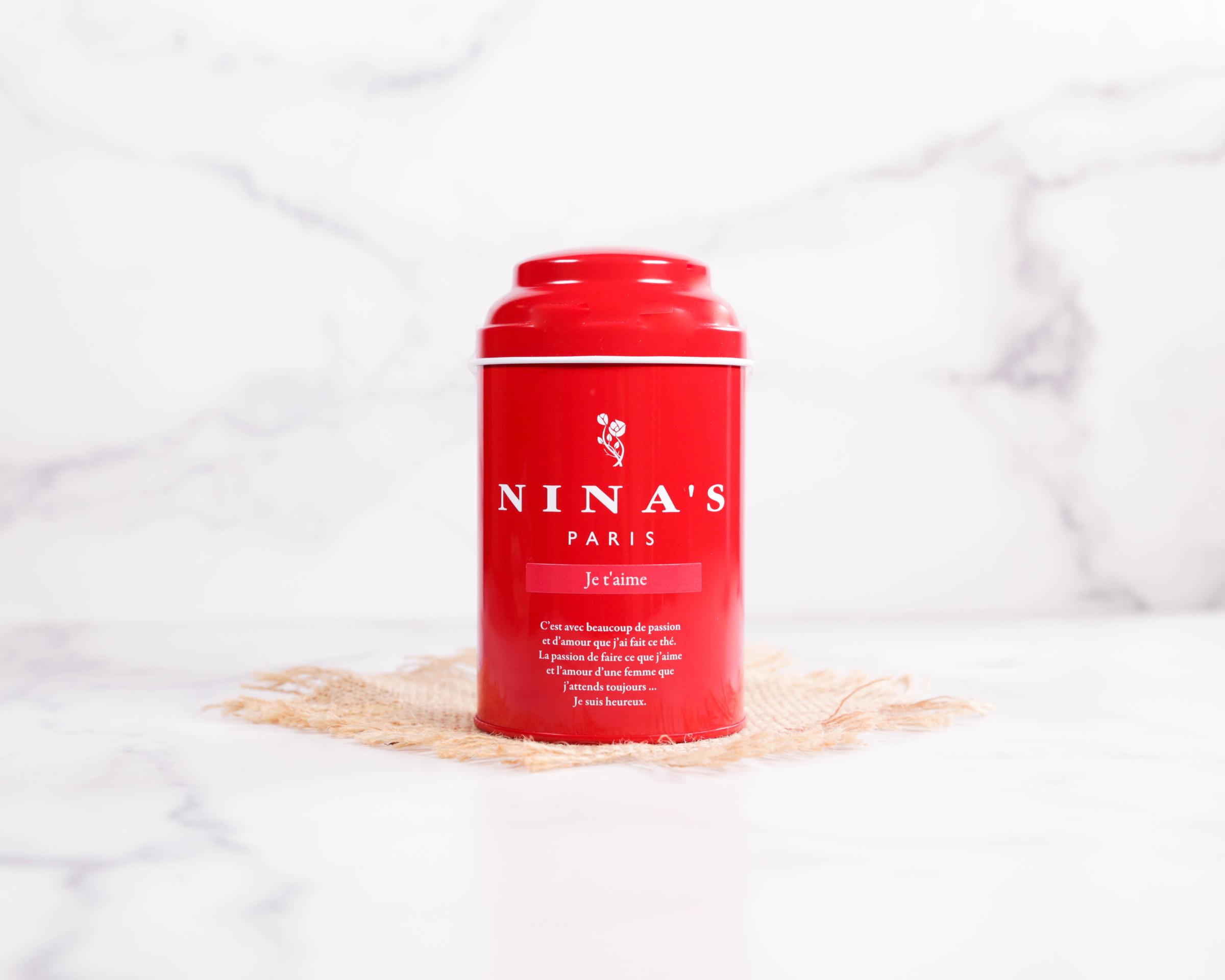 Nina's Paris Je T'aime Loose Leaf Tea