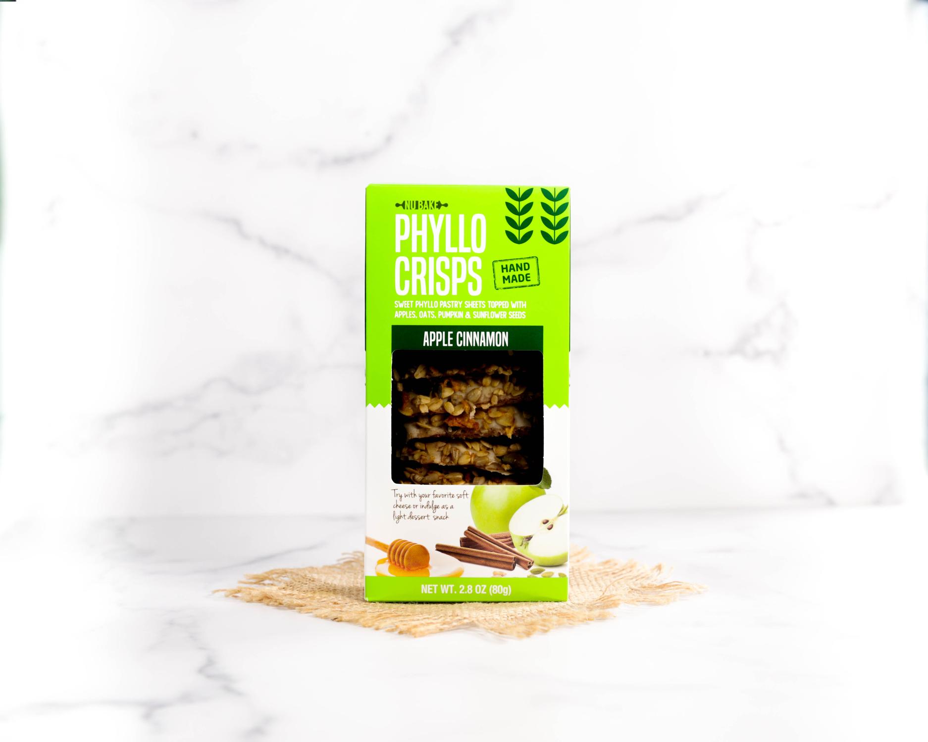 Nu Bake Phyllo Crisps Apple Cinnamon