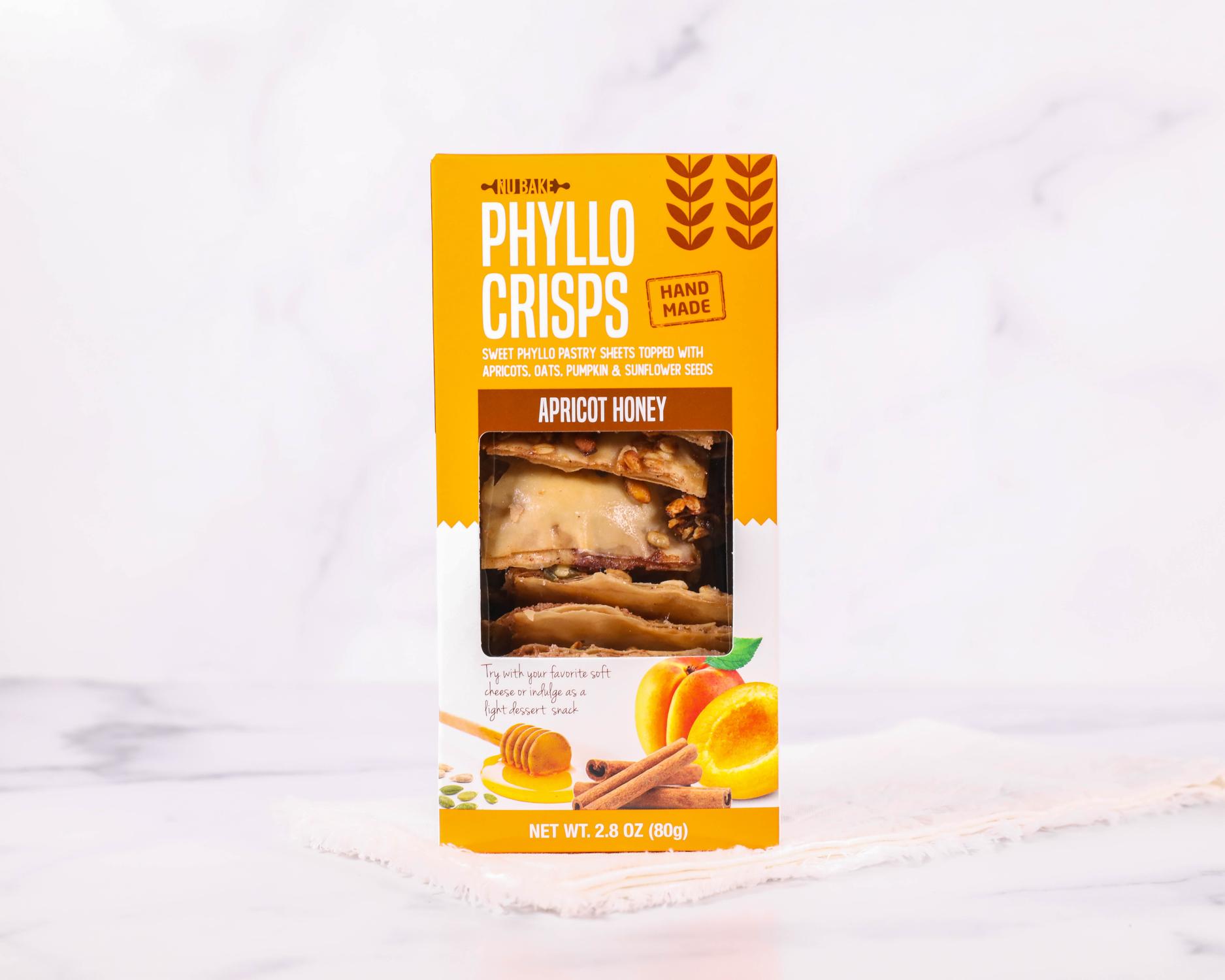 Nu Bake Phyllo Crisps Apricot Honey
