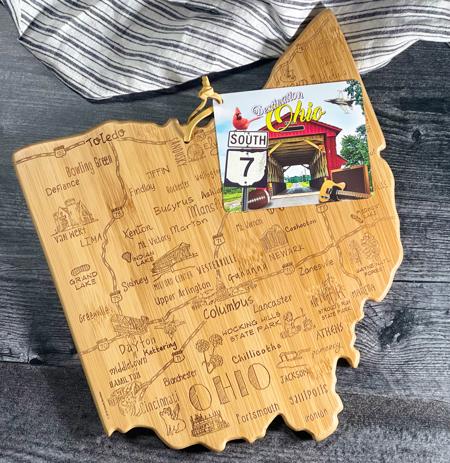 Destination Ohio Bamboo Cutting Board | Dorothy Lane Market