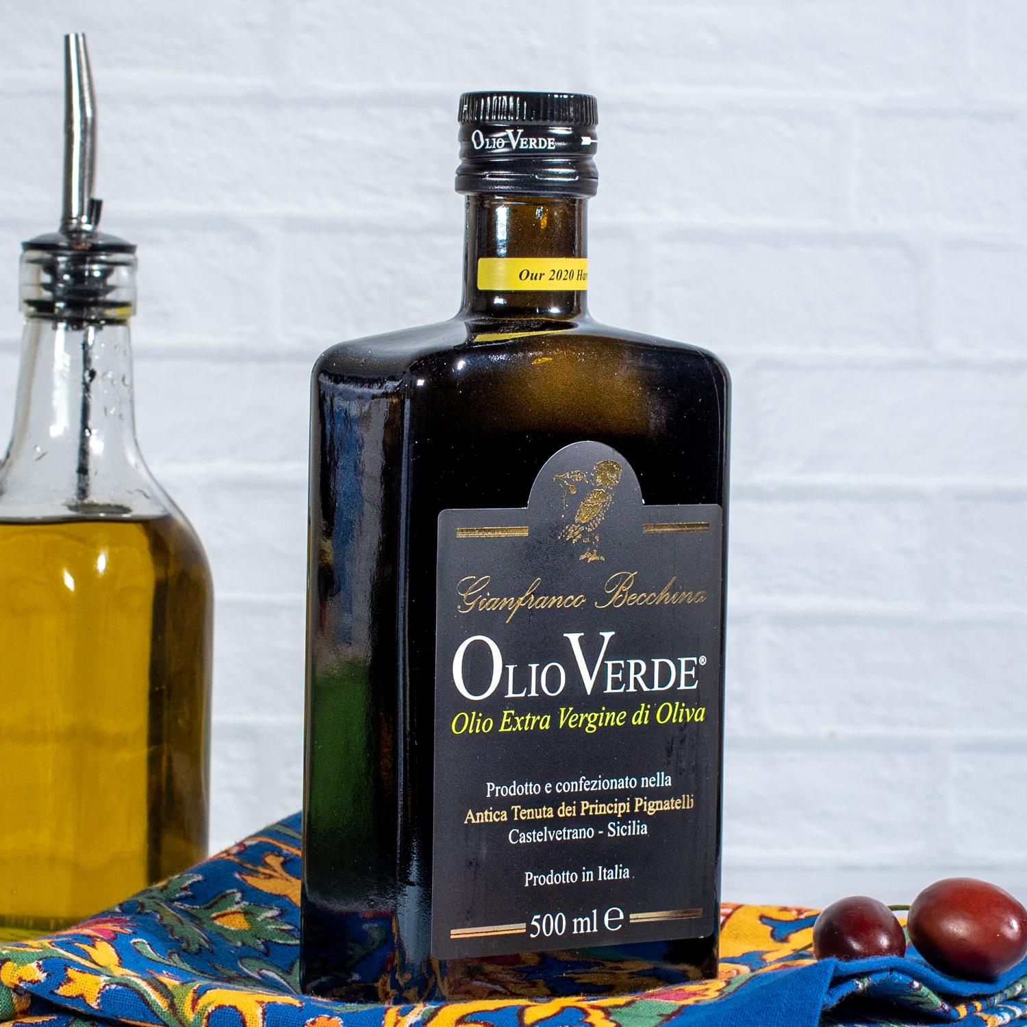 Olio Verde Olio Extra Vergine di Oliva by Gianfranco Becchina