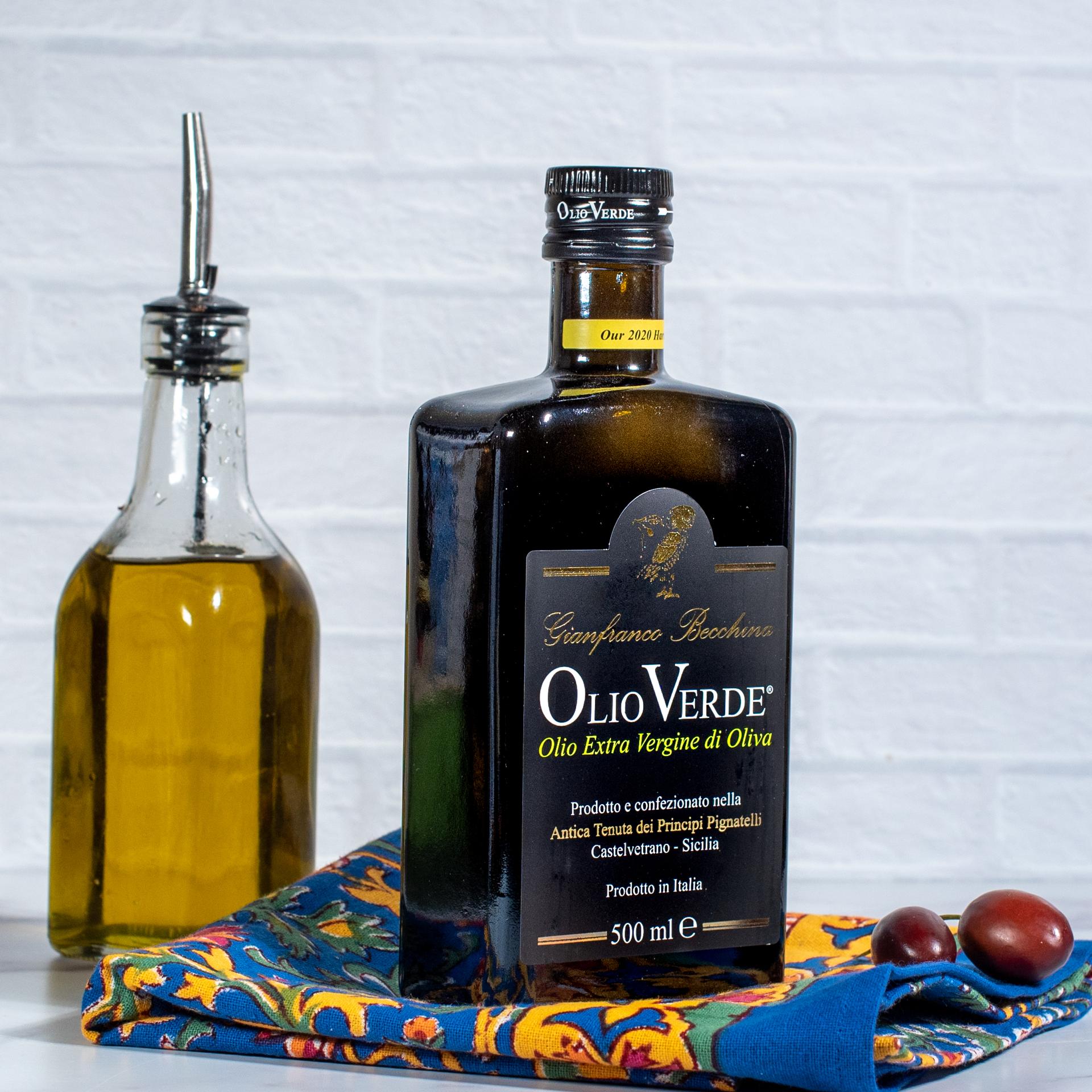 Olio Verde Olio Extra Vergine di Oliva by Gianfranco Becchina