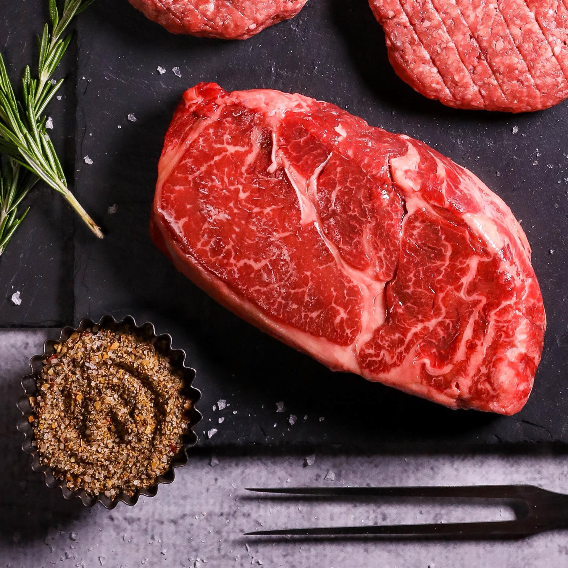 USDA Prime steaks