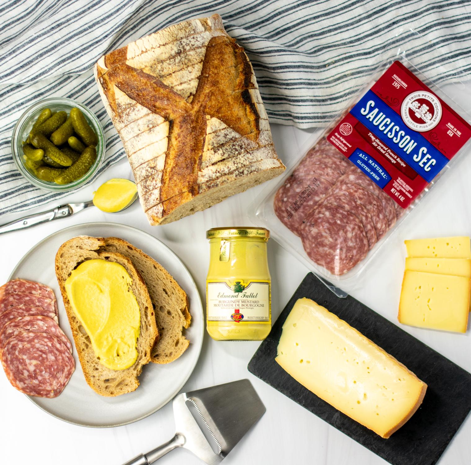 The parisian grilled cheese kit