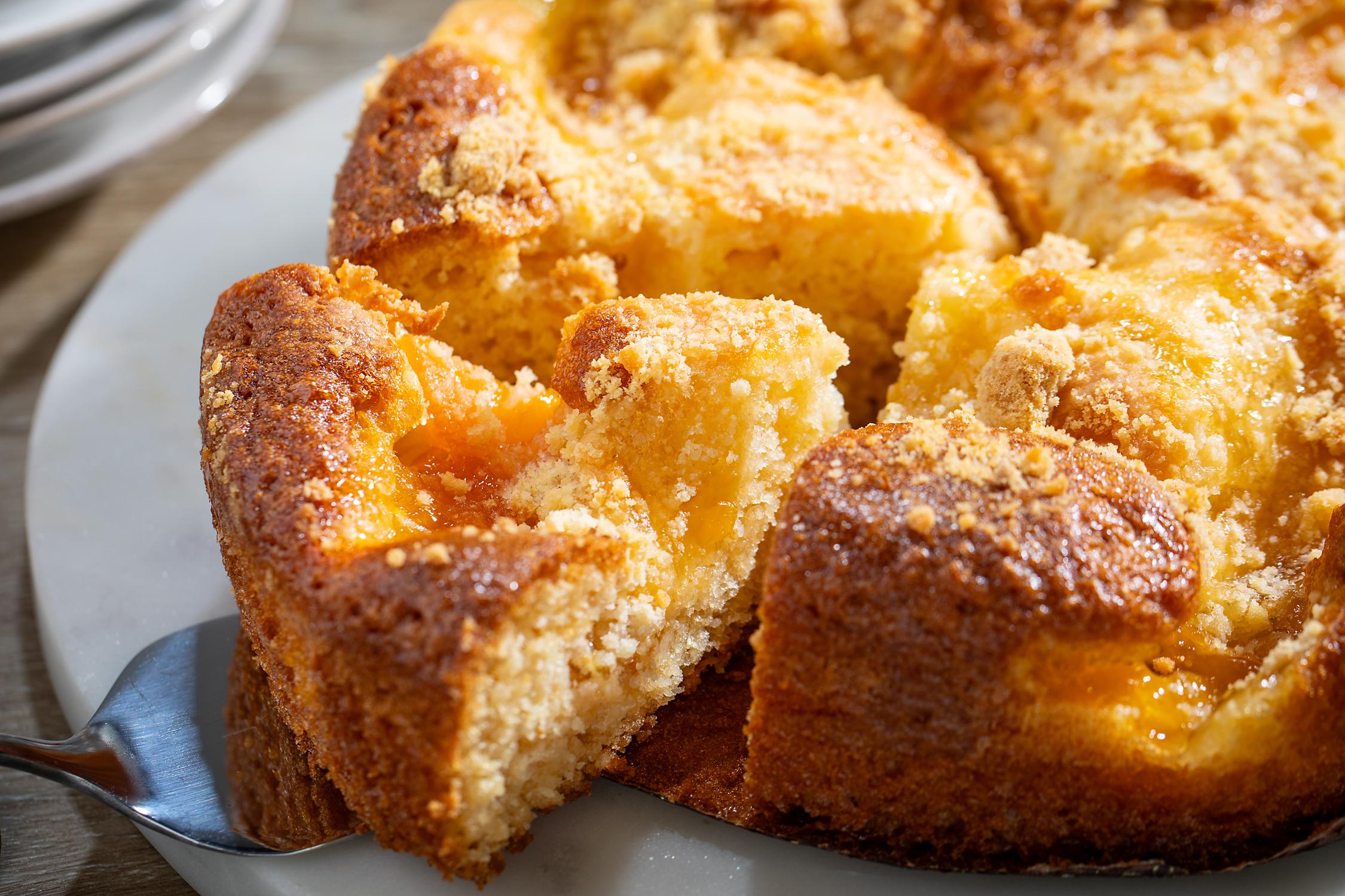 Peach Coffee Cake Peach Party