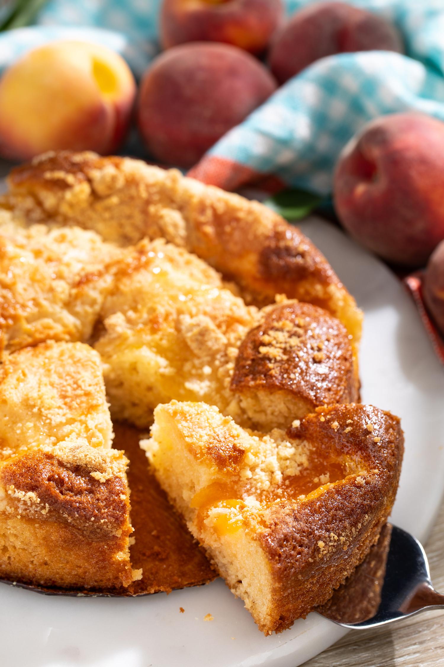Peach Coffee Cake Peach Party