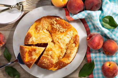 Peach Coffee Cake Peach Party