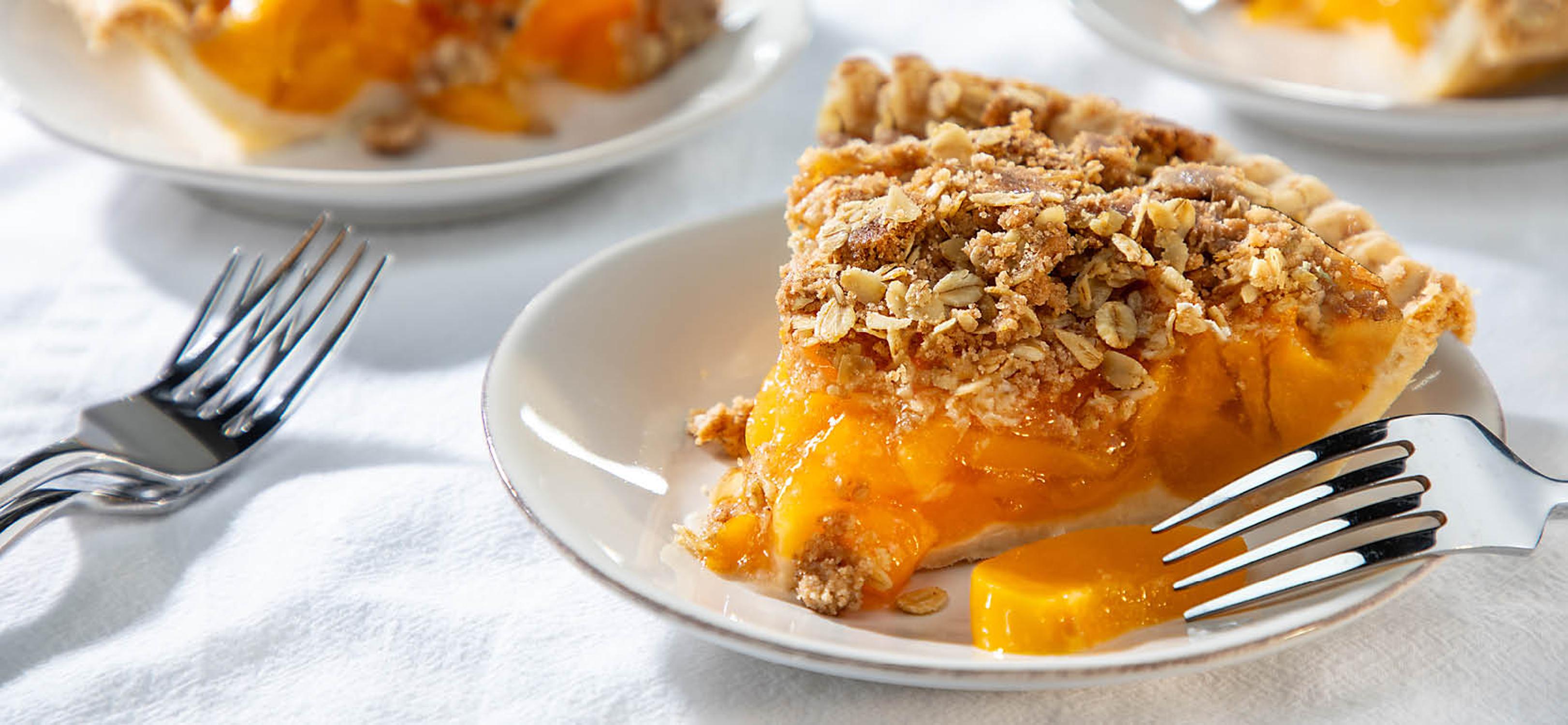 Grandma Tobias Dutch Peach Pie