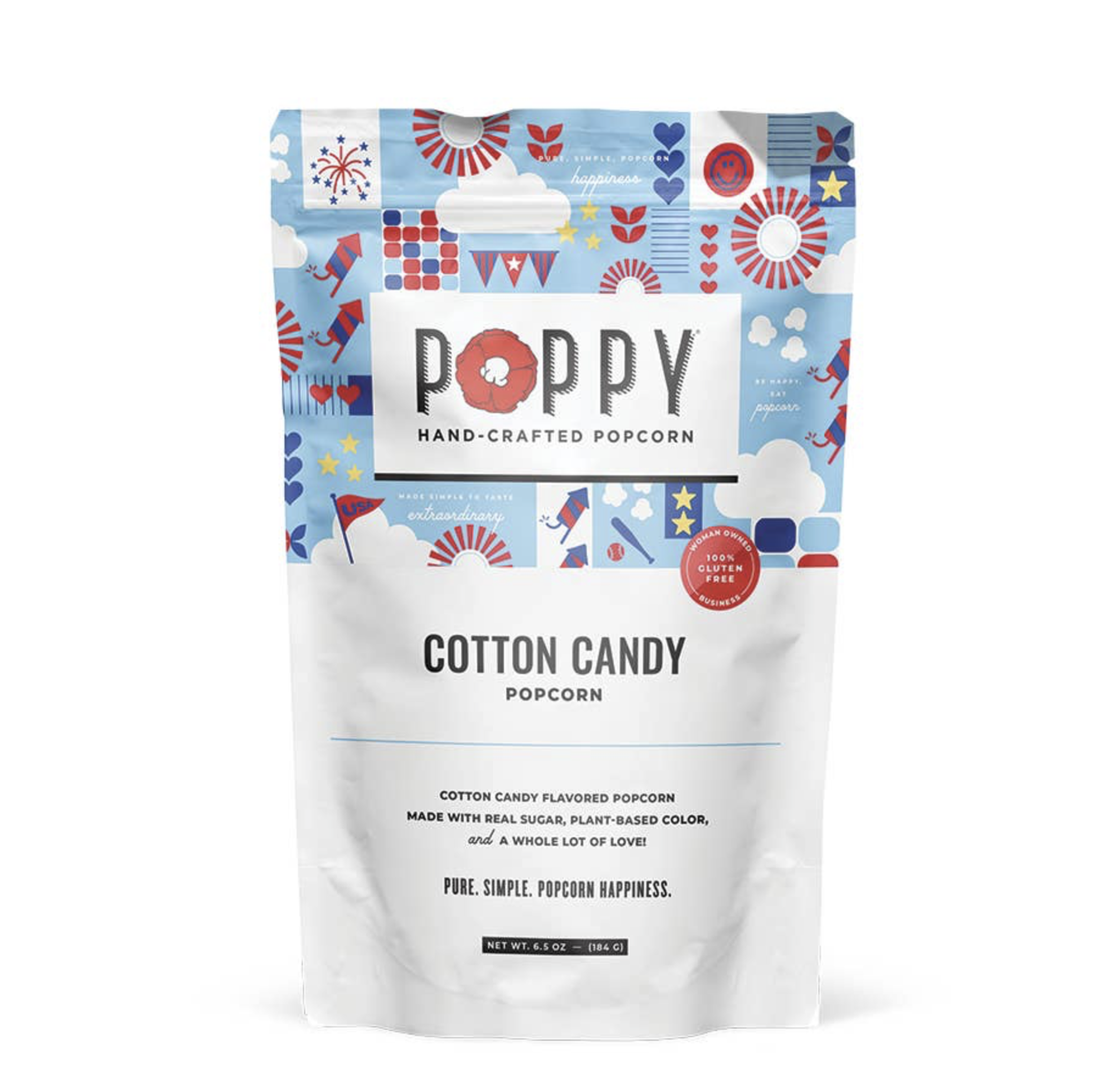 Poppy Popcorn Cotton Candy or Frosted Cookie Popcorn