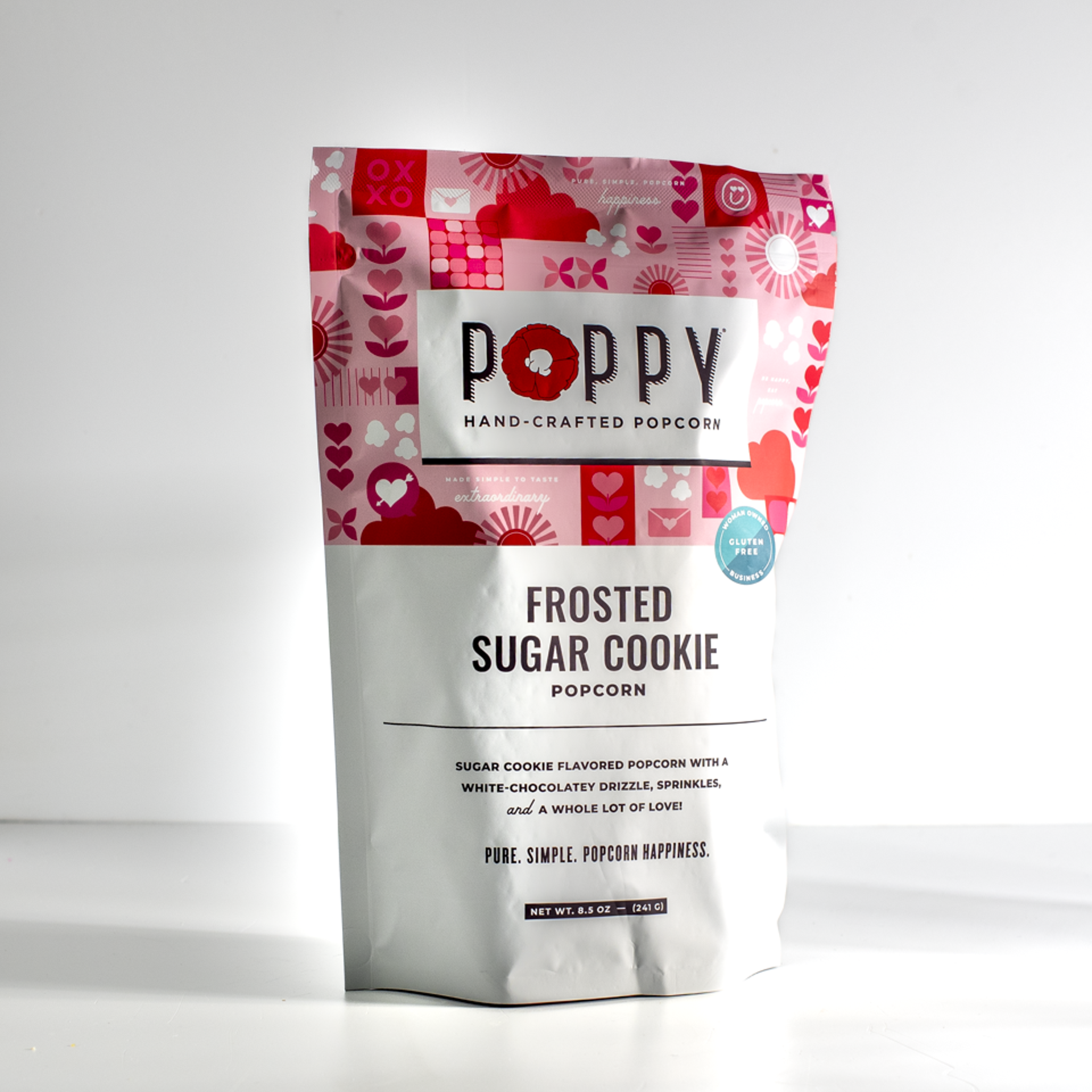 Poppy Popcorn Frosted Sugar Cookie Popcorn Market Bag