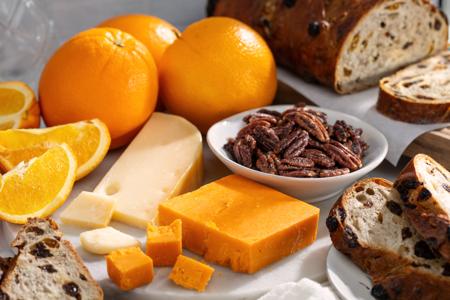 Premium Seasonal Fruit & Cheese Gift Box