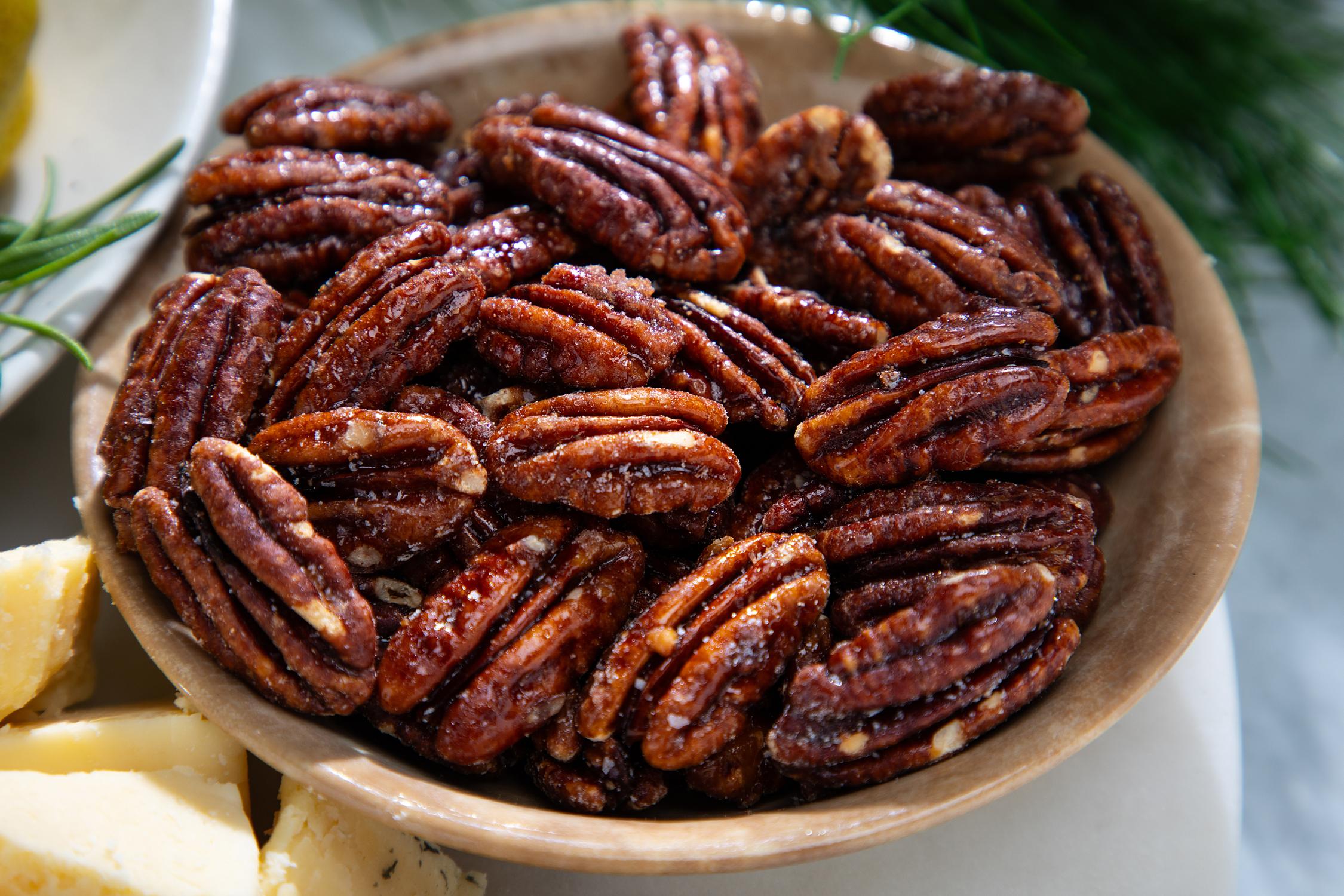 Premium Fruit and Cheese Gift Box with pecans