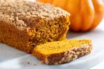 Pumpkin Struessel Loaf pound cake