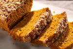 Pumpkin Struessel Loaf pound cake