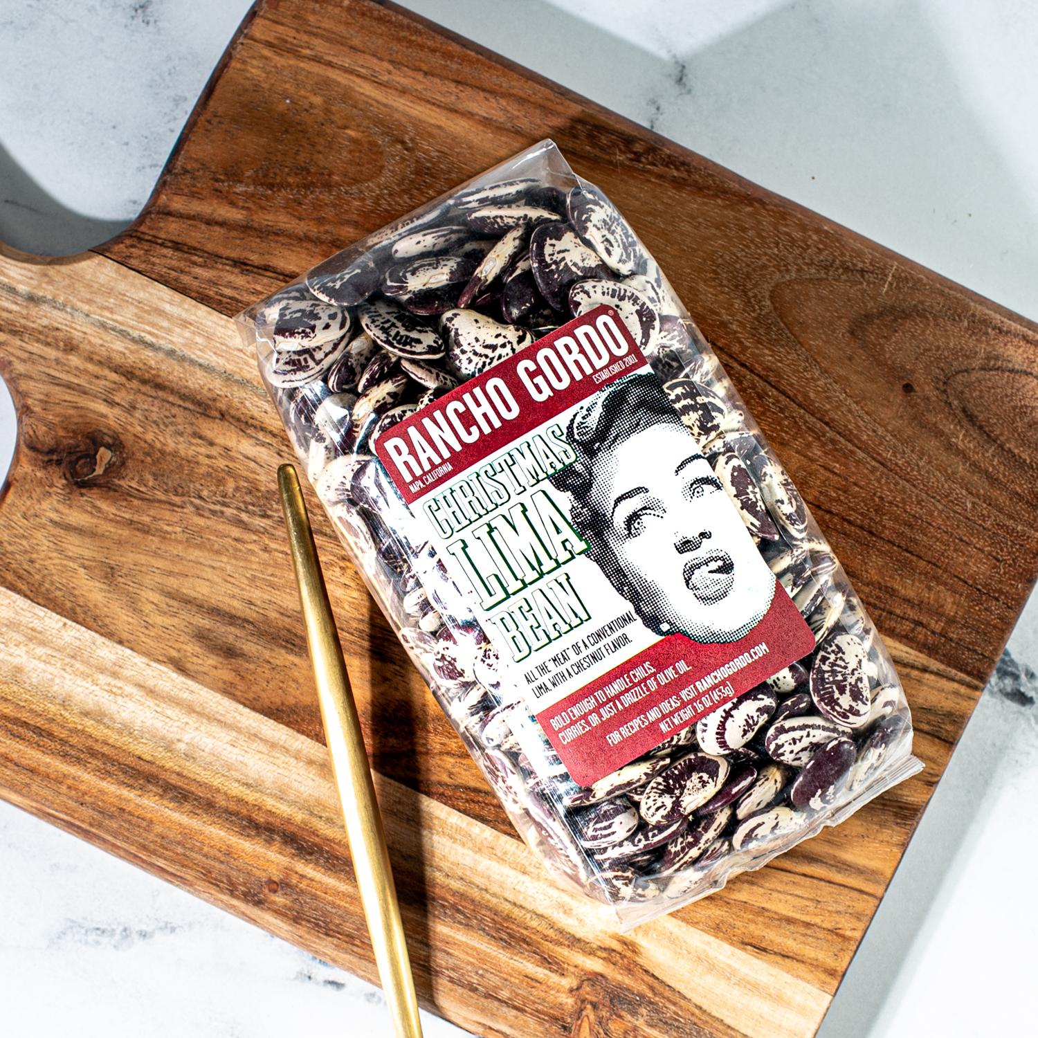 Rancho Gordo Christmas Lima Beans