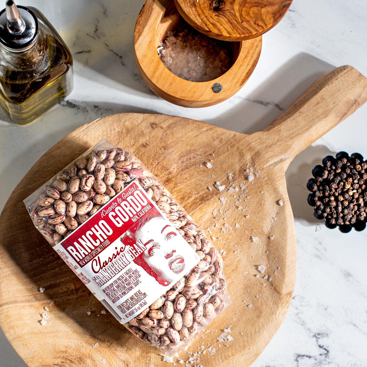 Rancho Gordo Cranberry Beans