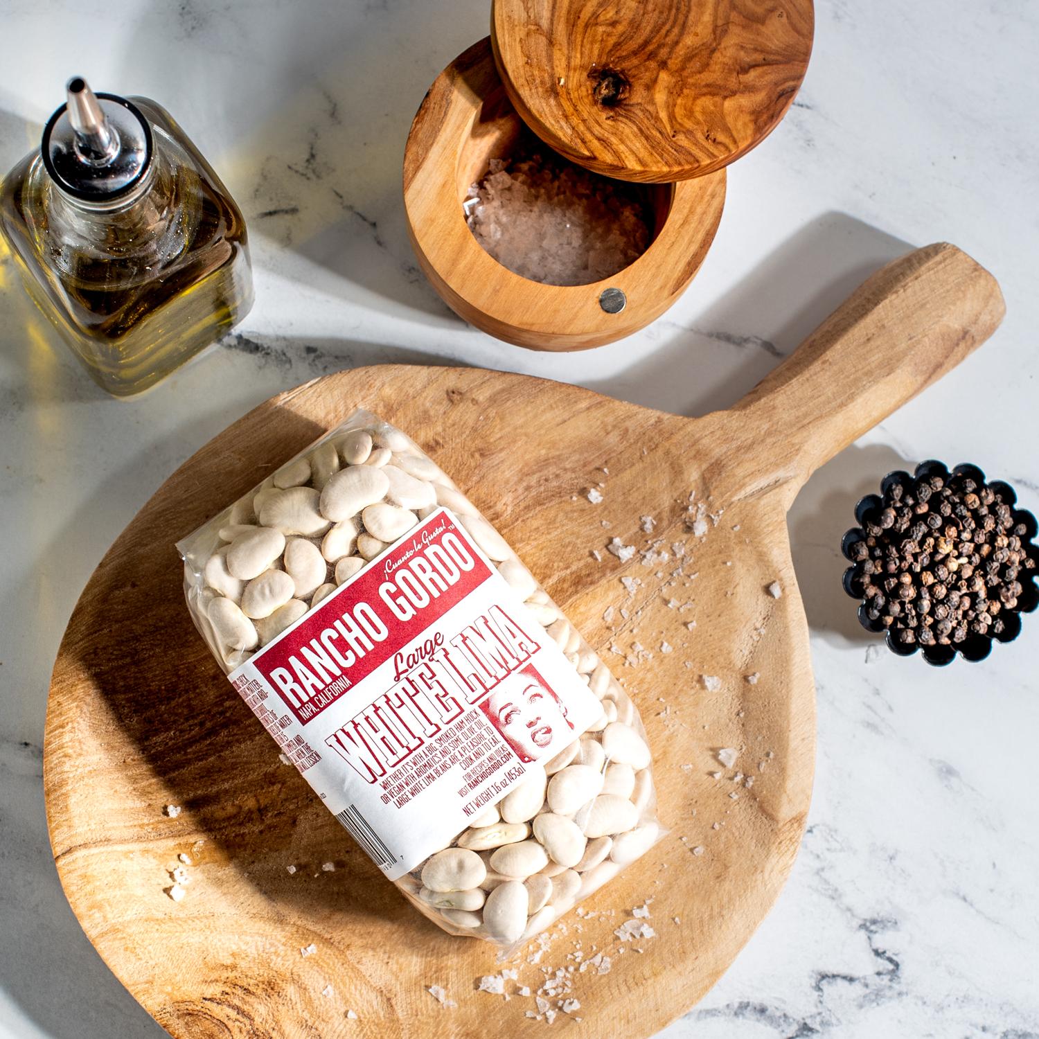 Rancho Gordo Large White Lima Beans