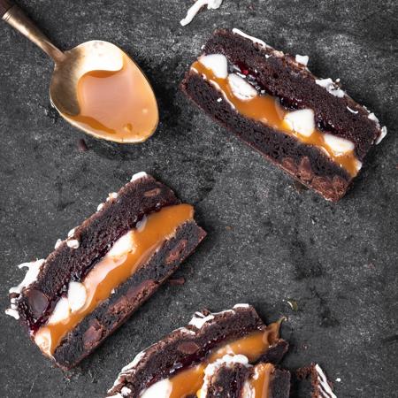 Raspberry Killer Brownie