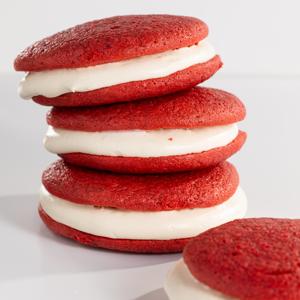 Red Velvet Whoopie Pies