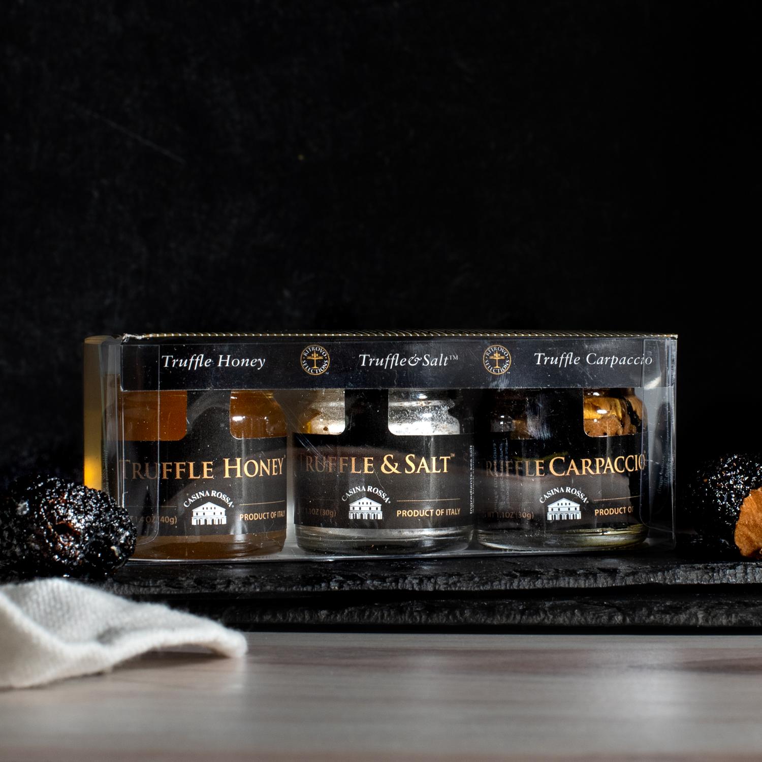 Ritrovo Truffle, Salt, Honey and Carpaccio 