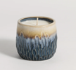 rookwood pottery candle in angel falls design