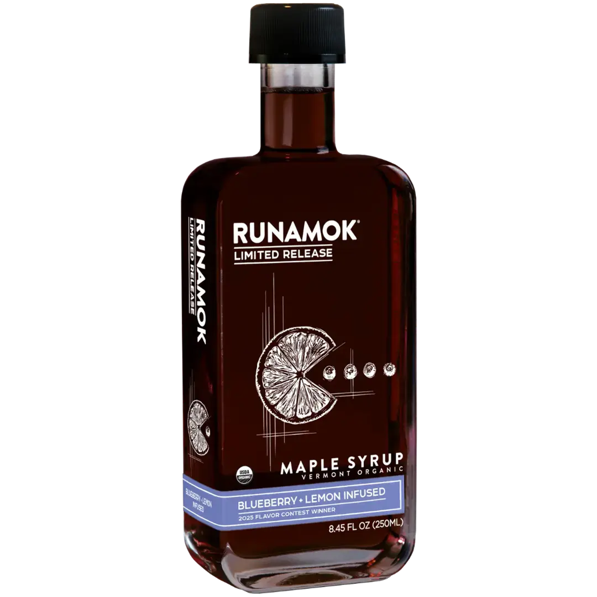 Runamok Blueberry Lemon Maple Syrup