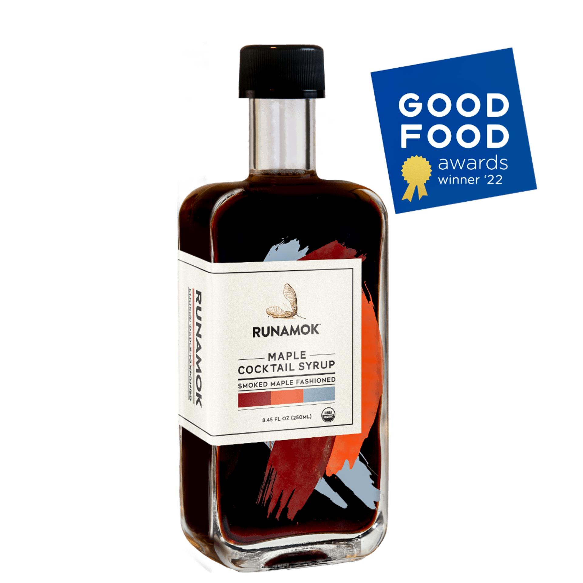 Runamok Smoked Maple Fashioned Good Food Award Winner