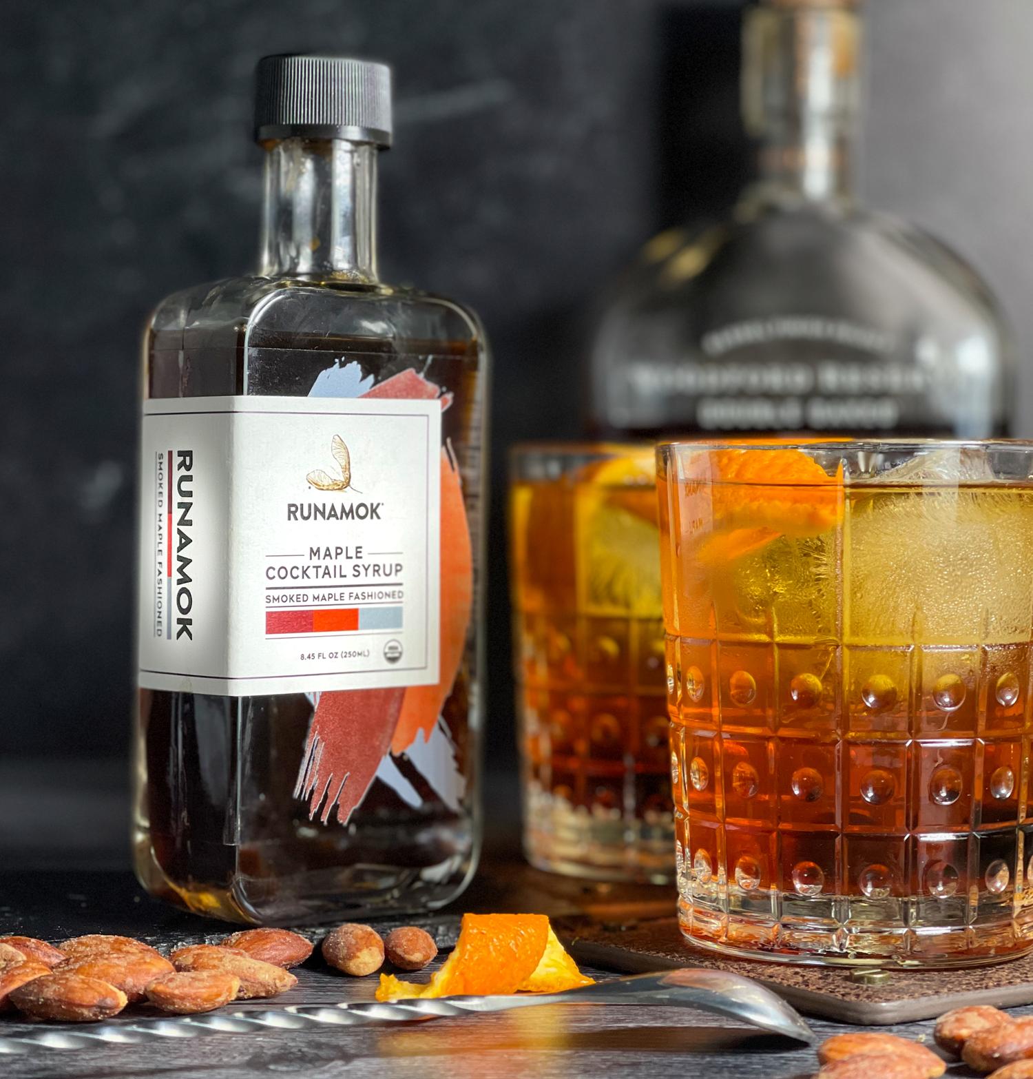 Runamok Smoked Maple Fashioned