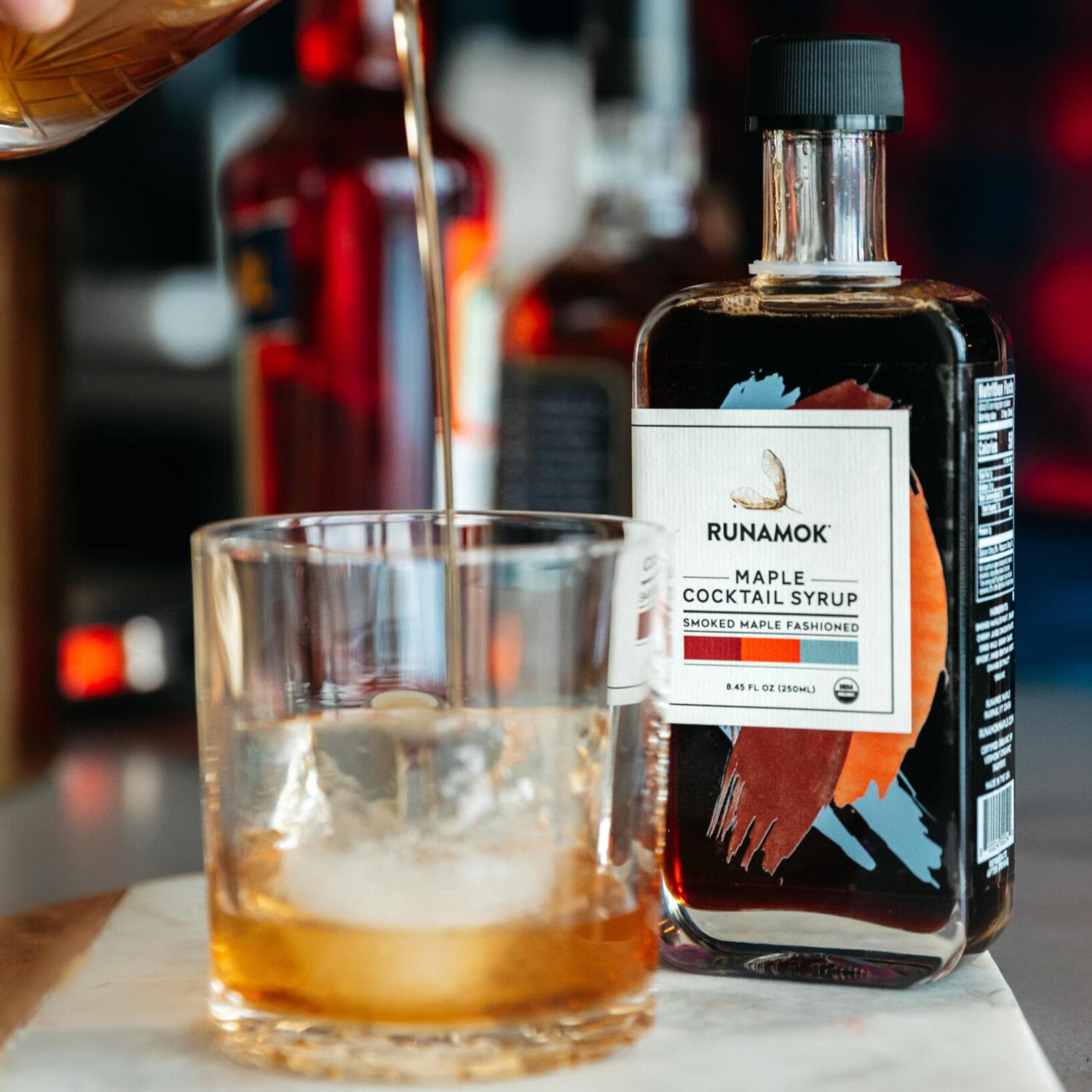 Runamok Smoked Maple Fashioned