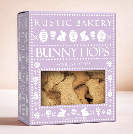 Rustic Bakery Bunny Vanilla Shortbread Cookies