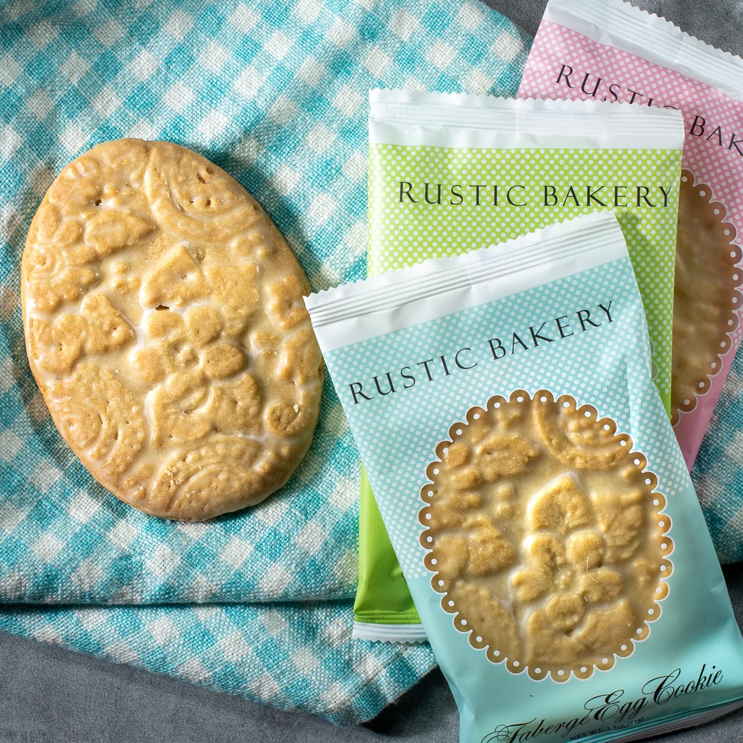 Rustic Bakery Faberge Egg Cookies 4-ct